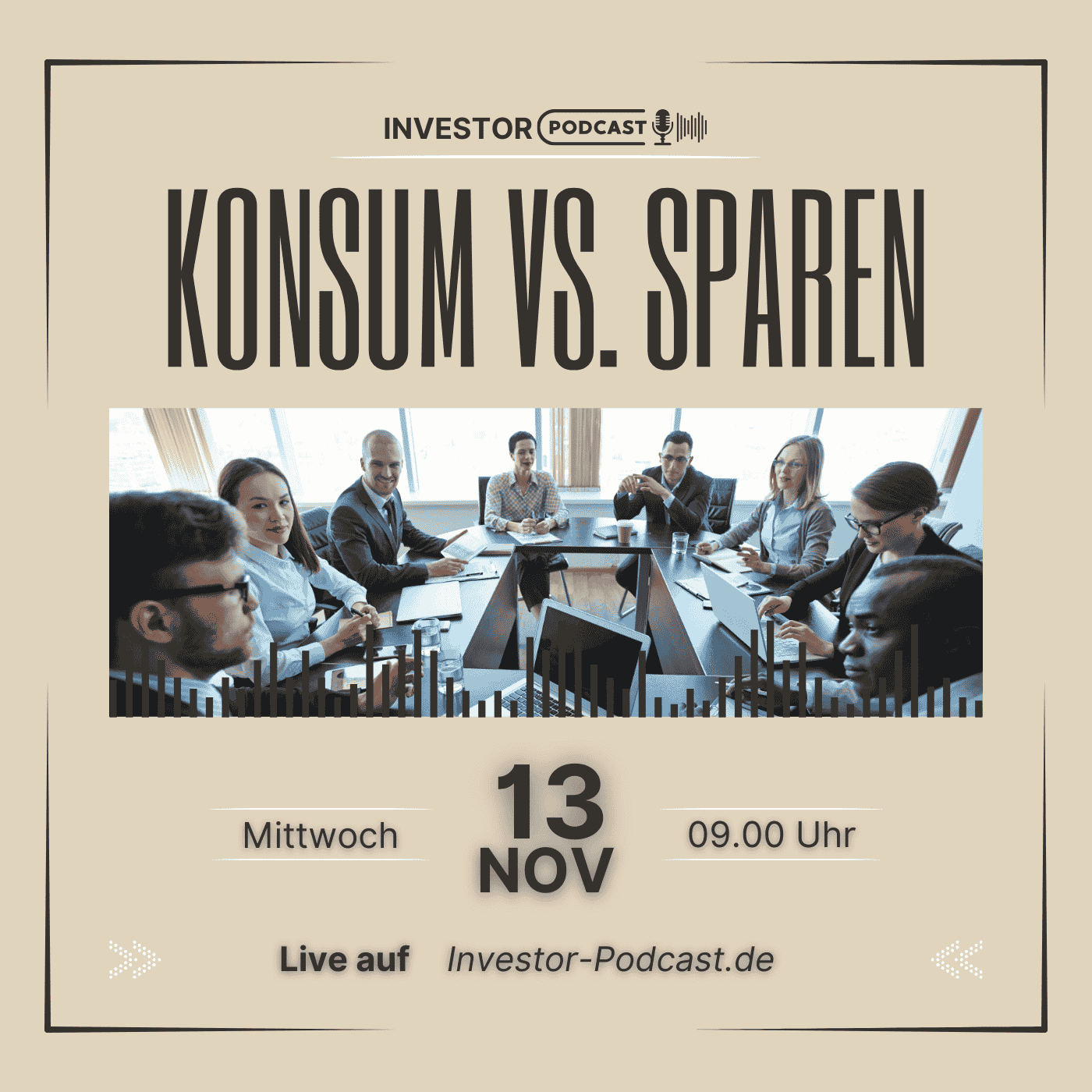 Cover für Folge 5: Konsum vs. Sparen - alle können sich mehr leisten als ich